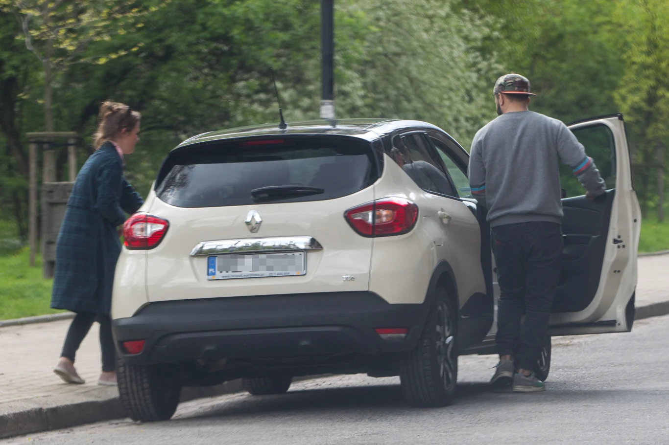 Olga Frycz z chłopakiem