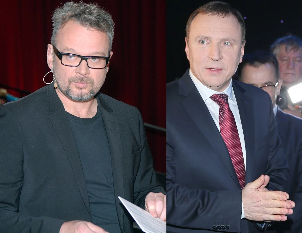 Piotr Bałtroczyk i Jacek Kurski 