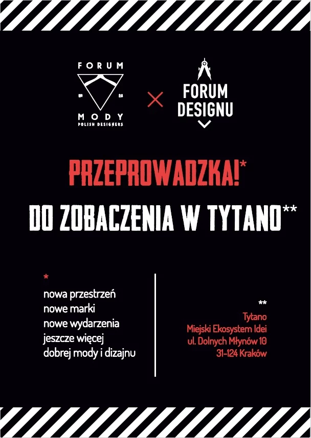 Otwarcie Forum Mody i Designu w Tytano 7 maja