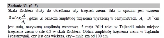 Zadanie 31 Zadanie 31