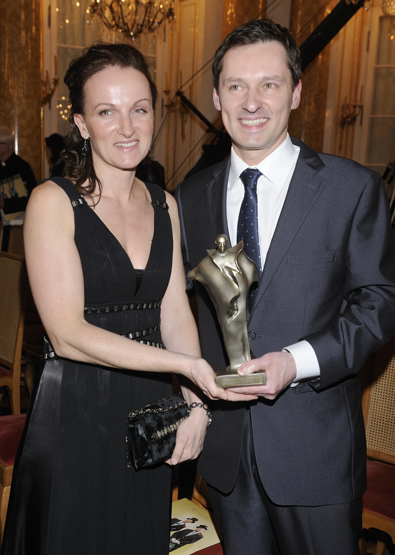 Krzysztof Ziemiec z żoną Krzysztof Ziemiec z żoną