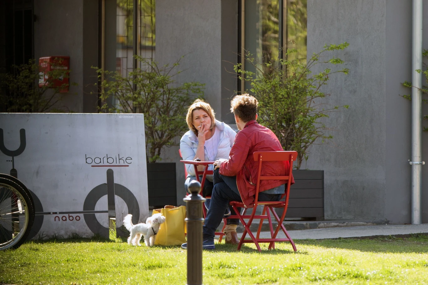 Małgorzata i Antek na kawie