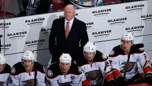 Bruce Boudreau i drużyna Anaheim Ducks