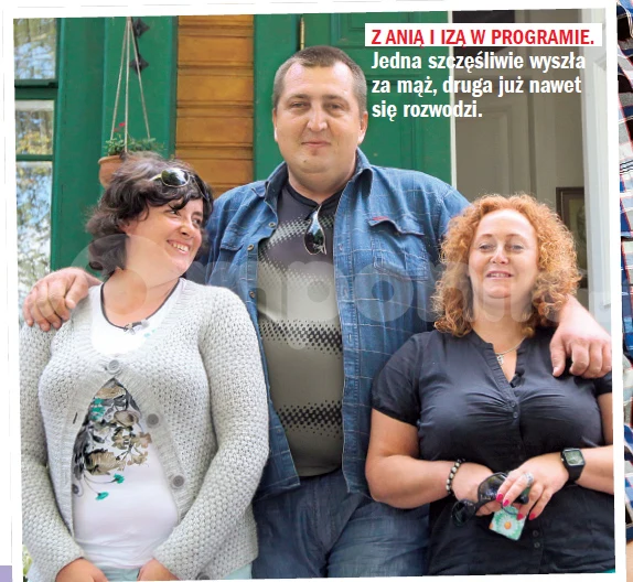 To one konkurowały o serce Adama (od lewej: Ania, Adam i Iza) To one konkurowały o serce Adama (od lewej: Ania, Adam i Iza)