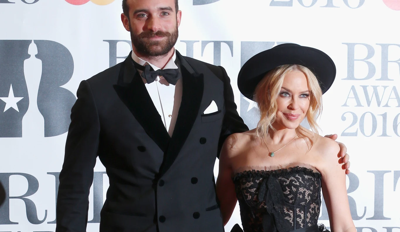 Kylie Minogue z narzeczonym Kylie Minogue z narzeczonym