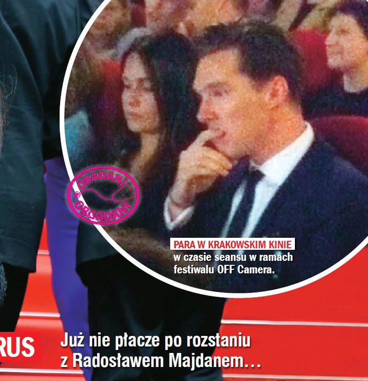 Anna Prus i Benedict Cumberbatch