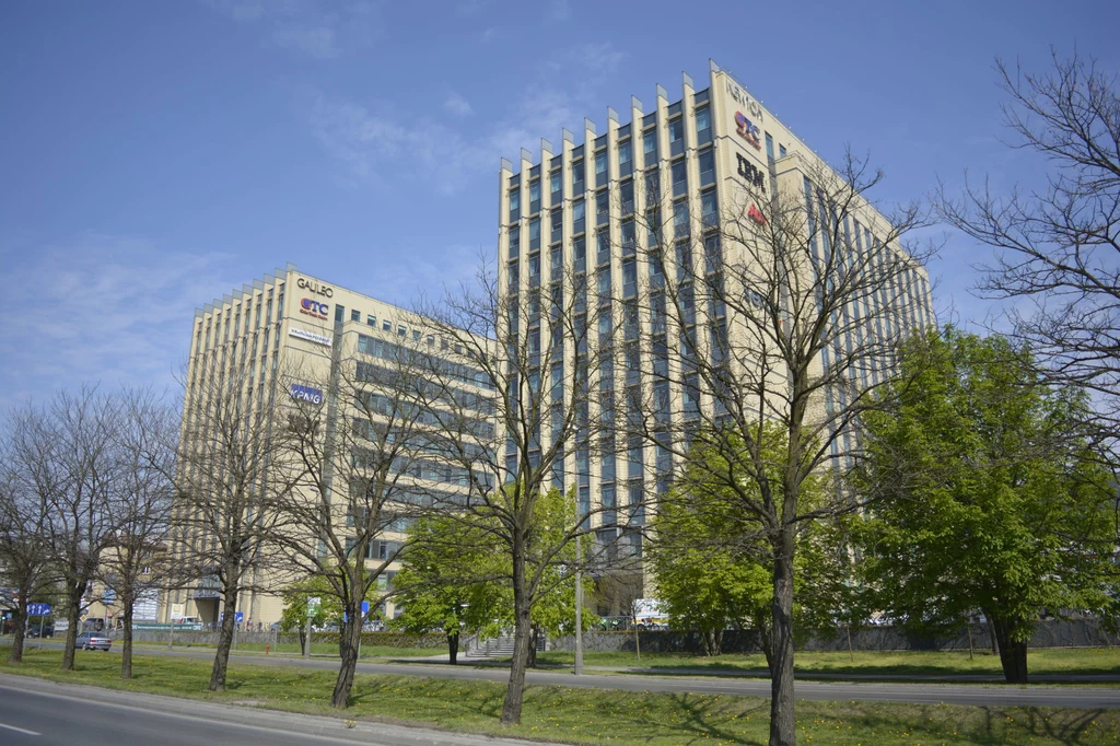 Jedno z centrów biznesowych w Krakowie - przy ul. Armii Krajowej