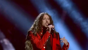 Michał Szpak podczas kostiumowej próby w Sztokholmie - 11 maja 2016 r.