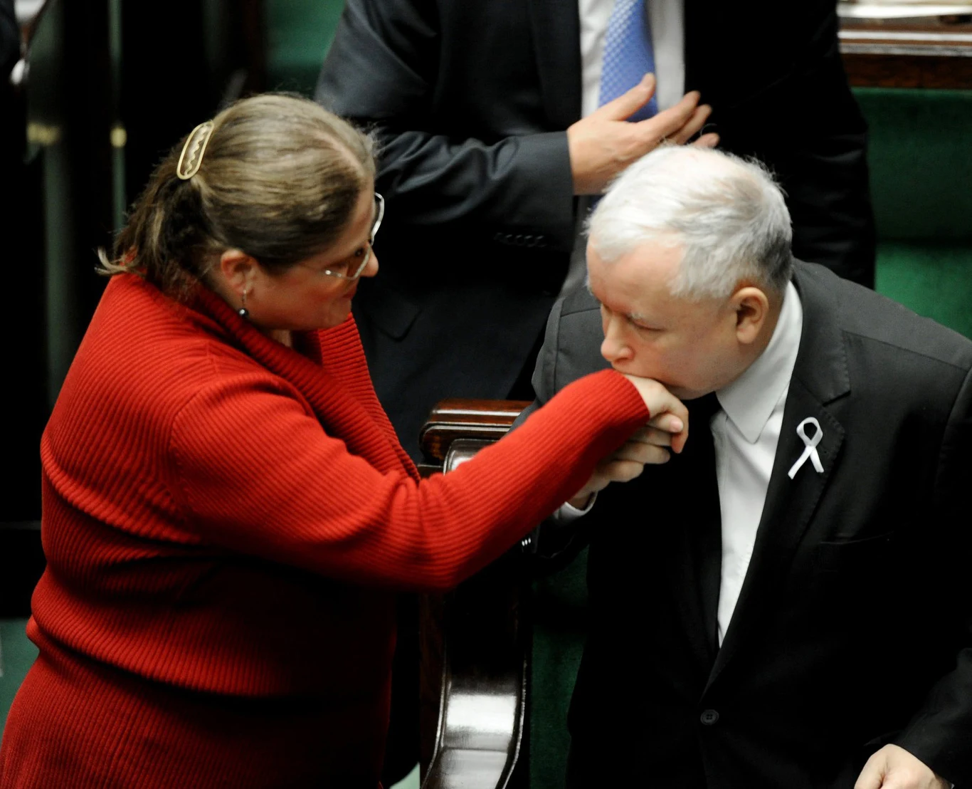 Krystyna Pawłowicz i Jarek Kaczyński Krystyna Pawłowicz i Jarek Kaczyński