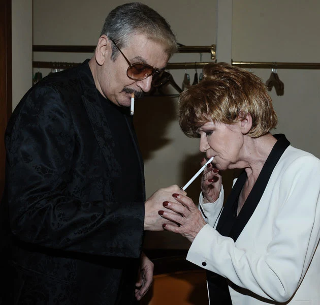 Maria Czubaszek i Wojciech Karolak Maria Czubaszek i Wojciech Karolak