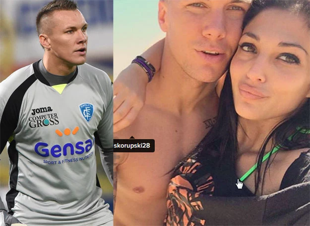 Łukasz Skorupski i 24-letnia modelka Matilde Rossi