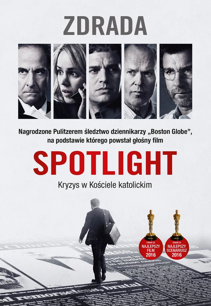 Okładka książki "Spotlight"