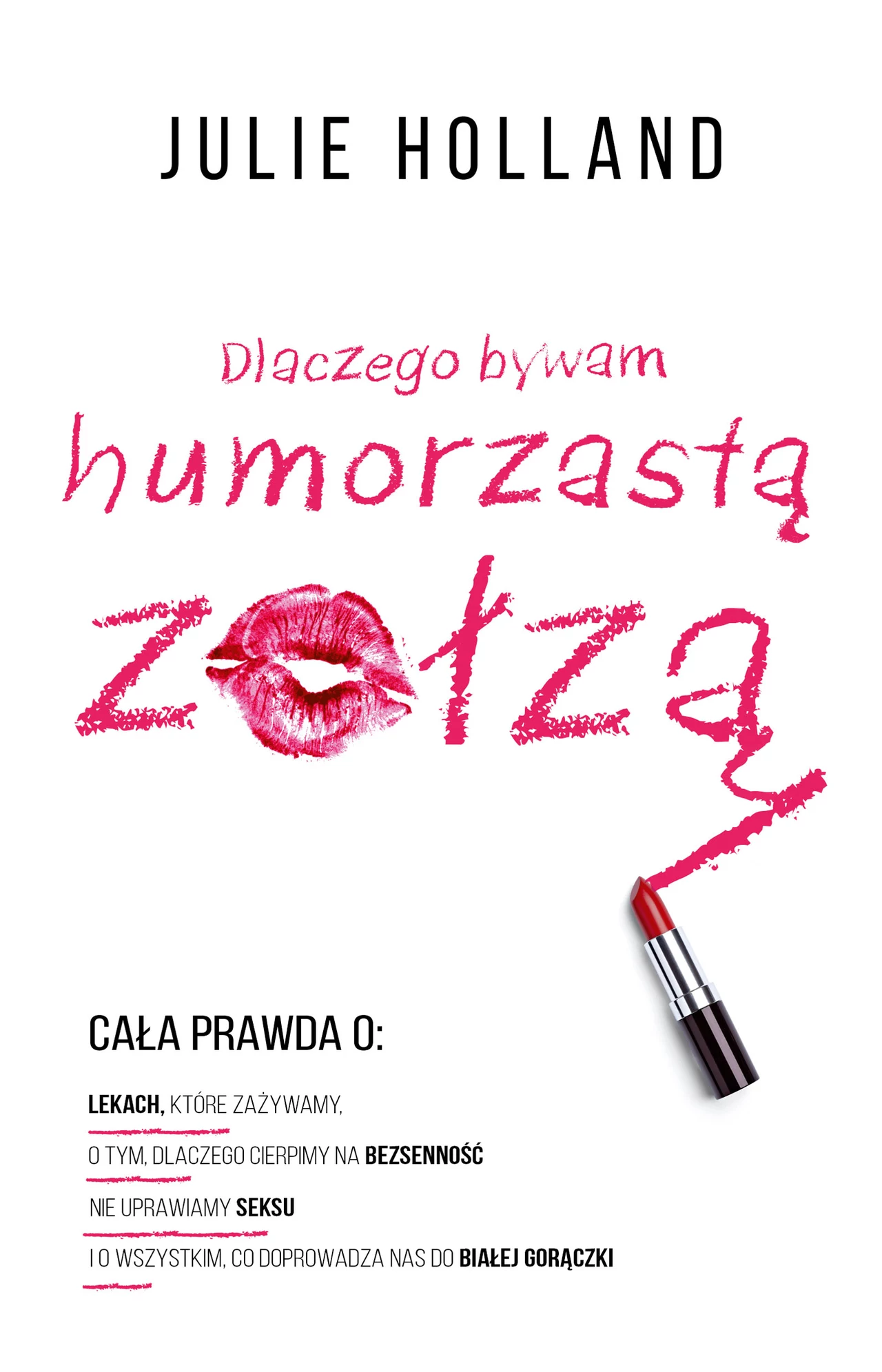 Julie Holland, Dlaczego bywam humorzastą zołzą, wyd. Czarna Owca Julie Holland, Dlaczego bywam humorzastą zołzą, wyd. Czarna Owca