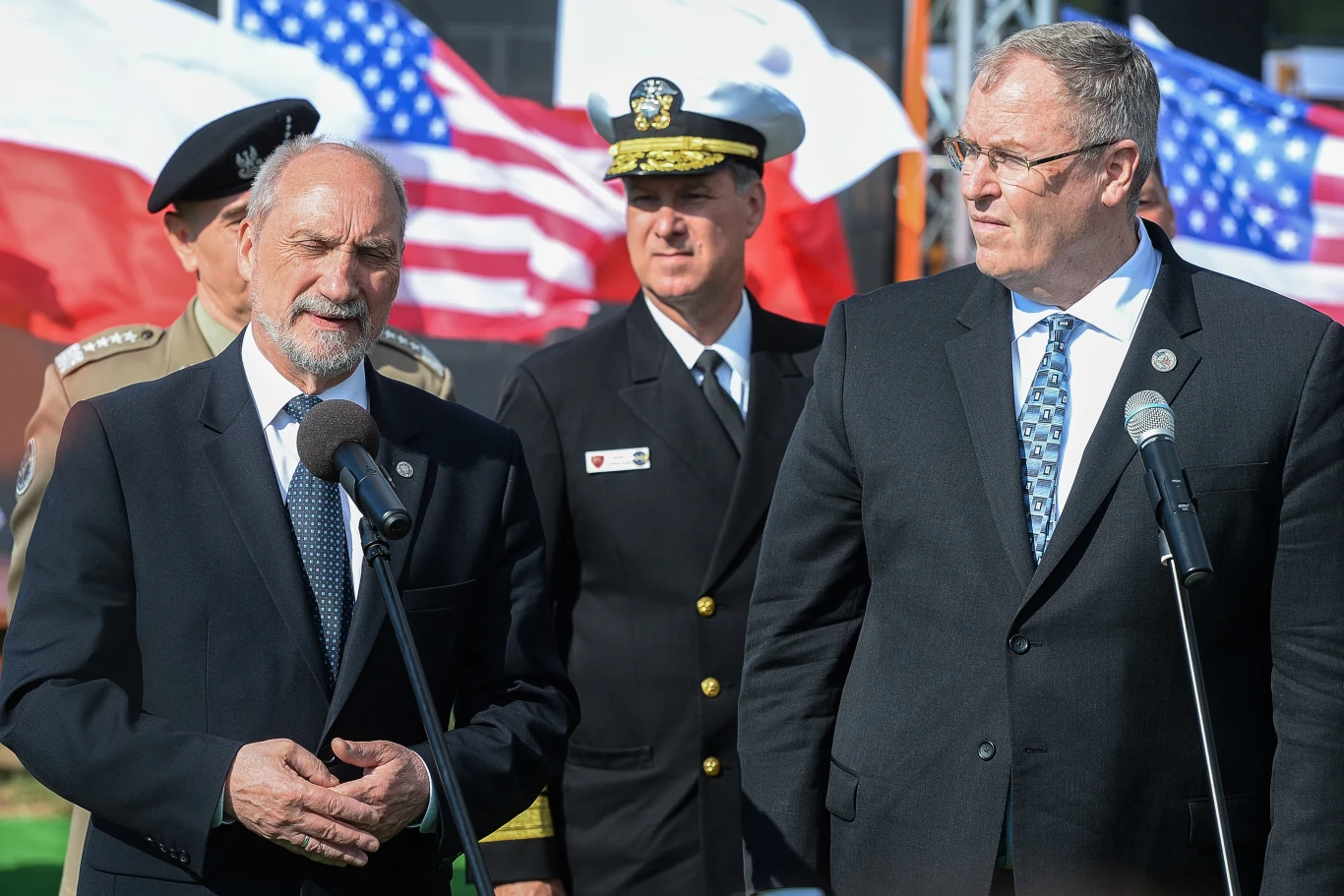 Uroczysta inauguracja budowy instalacji obrony przeciwrakietowej