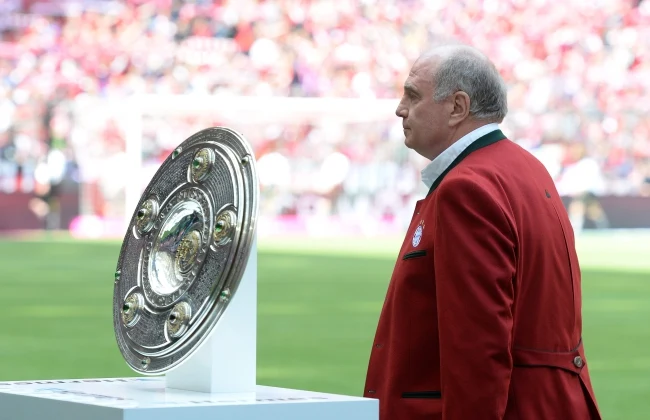 Były prezydent Bayernu Uli Hoeness Były prezydent Bayernu Uli Hoeness