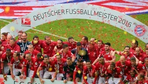 Radość piłkarzy Bayernu Monachium