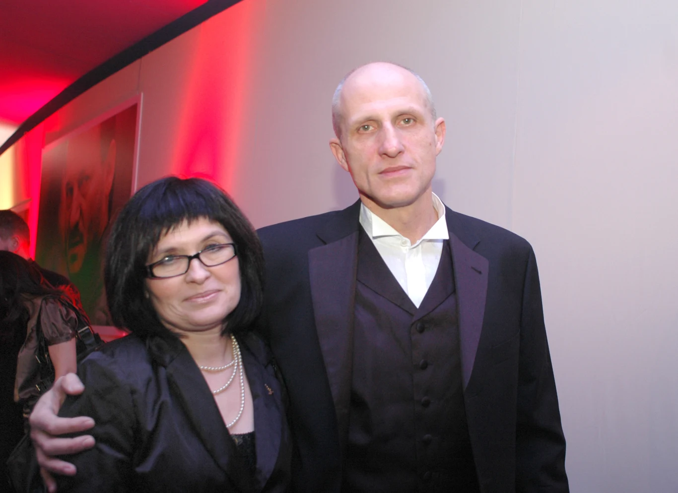 Maciej Kozłowski z żoną