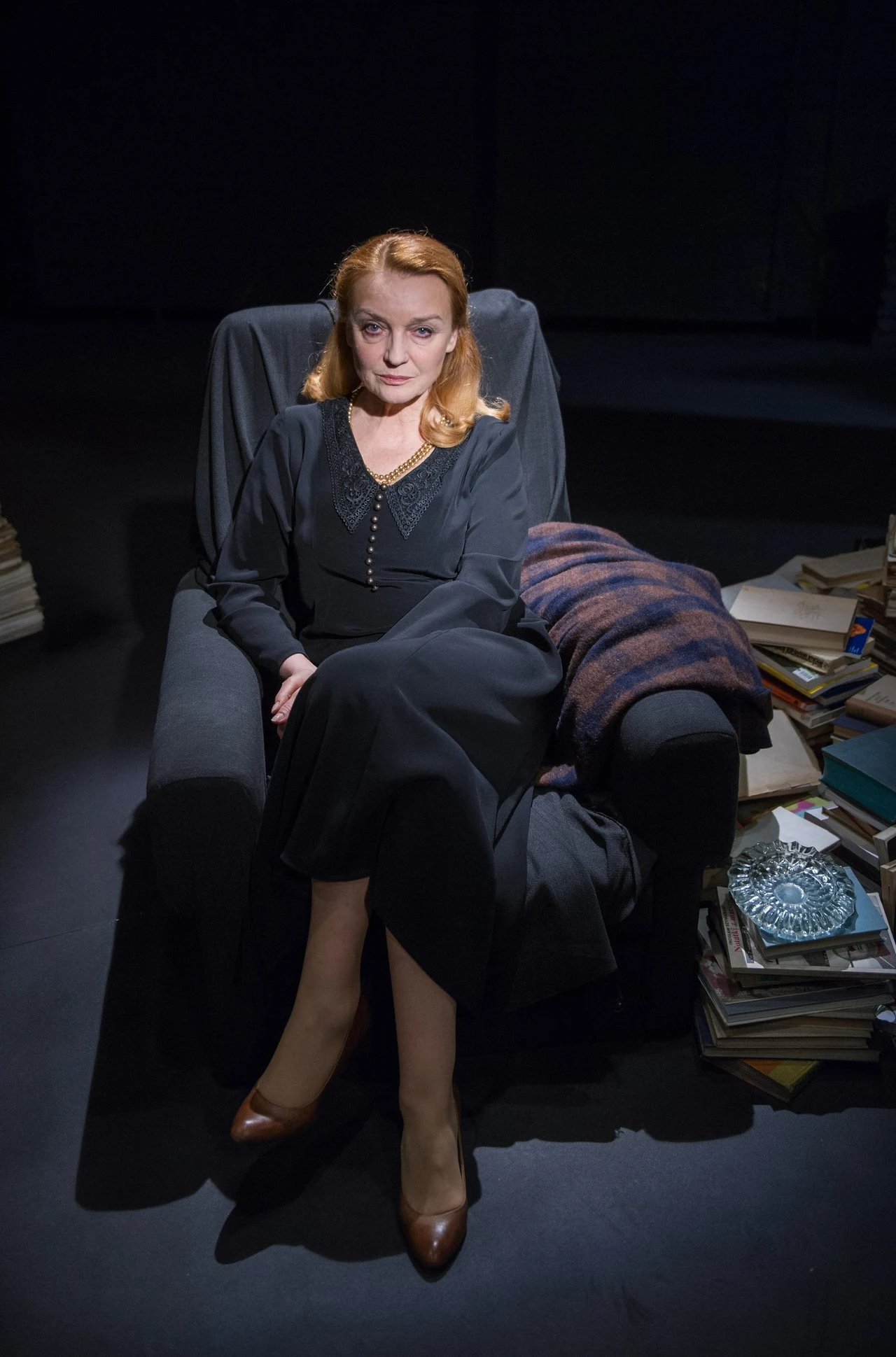 20 maja w Teatrze Ateneum miał mieć premierę spektakl "Twoje i moje" w reżyserii Roberta Glińskiego z rolą Haliny Skoczyńskiej. Teatr Ateneum poinformował o odwołaniu premiery.

Na zdjęciu - w 2014 roku w spektaklu Teatru Dramatycznego "Rzecz o banalności miłości" w reżyserii Wawrzyńca Kostrzewskiego. 