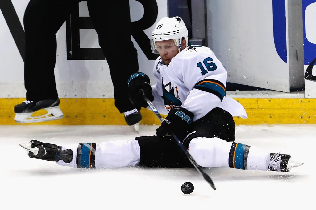 Nick Spaling z San Jose Sharks Nick Spaling z San Jose Sharks