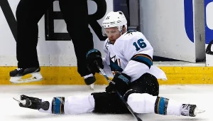 Nick Spaling z San Jose Sharks