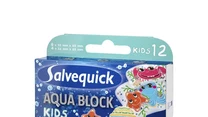 Salvequick Aqua Block
– przyspiesza gojenie, zmniejsza ryzyko powstawania blizn

Wodoszczelne plastry Salvequick Aqua Block bazują na koncepcji gojenia ran w środowisku wilgotnym, dzięki czemu rany goją się szybciej i zmniejsza się ryzyko powstawania blizny. Badania kliniczne pokazują, że w środowisku wilgotnym rany pokrywają się nabłonkiem aż dwukrotnie szybciej niż w środowisku z bezpośrednim dostępem powietrza. W środowisku wilgotnym nie tworzy się strup, dzięki temu zmniejsza się ryzyko powstania blizny*.
Plastery Salvequick Aqua Block:
•	Przyspieszają gojenie nawet dwukrotnie.
•	Zmniejszają ryzyko powstawania blizny.
•	Są wodoszczelne
•	Bardzo elastyczne
•	Wysoce przewiewne
•	Idealne dla osób aktywnych

*Winter, G. D.: Formation of the scab and the rate of epithelization of superficial wounds in the skin
of the young domestic pig. Nature (London), 1962; 193:293.

Rekomendowana cena dla pacjenta: 
Aqua Block 12 szt. - 12 PLN
Aqua Block kids 12 szt. – 13 PLN