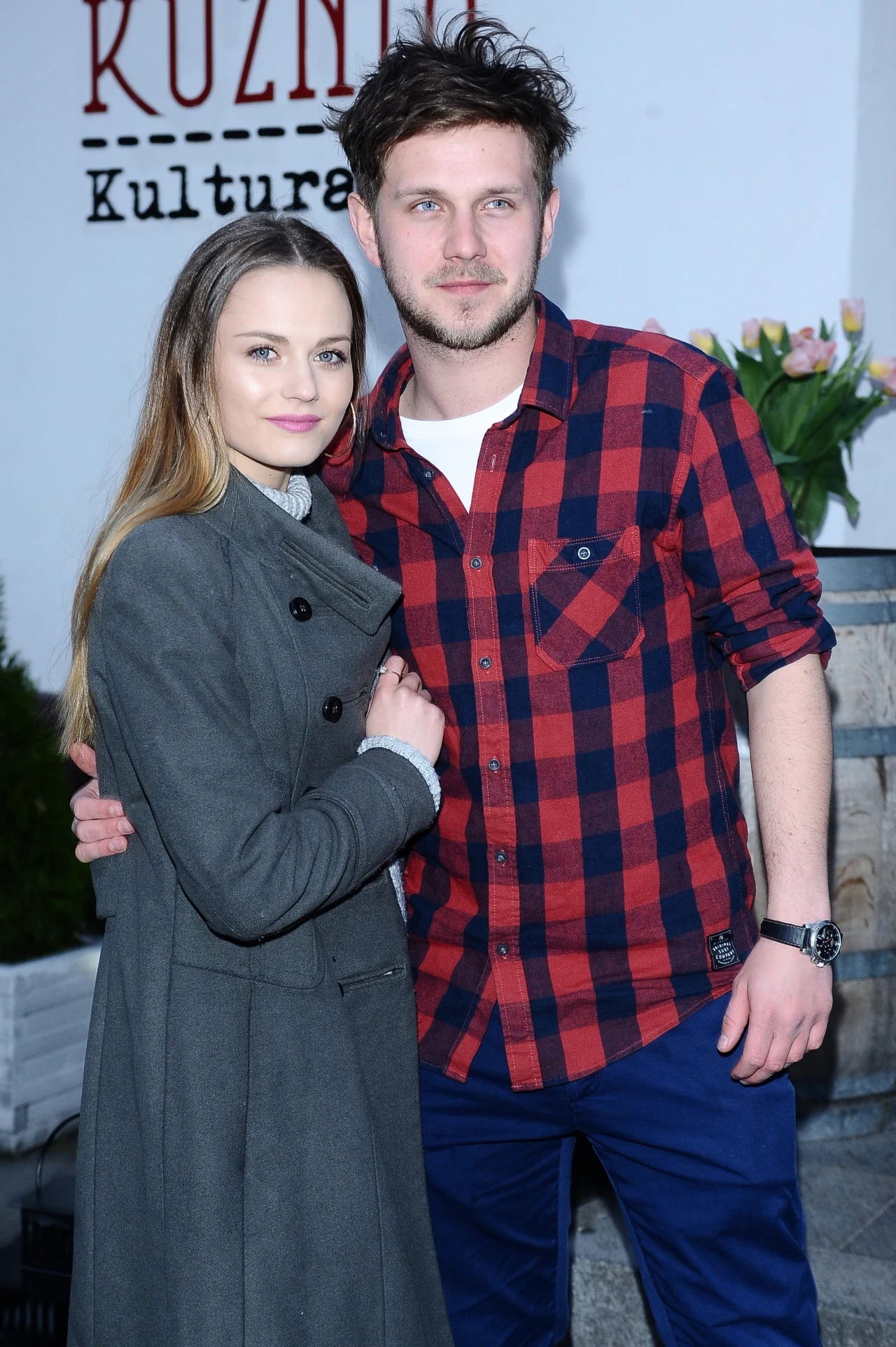 Antek ze swoją ukochaną Antek ze swoją ukochaną