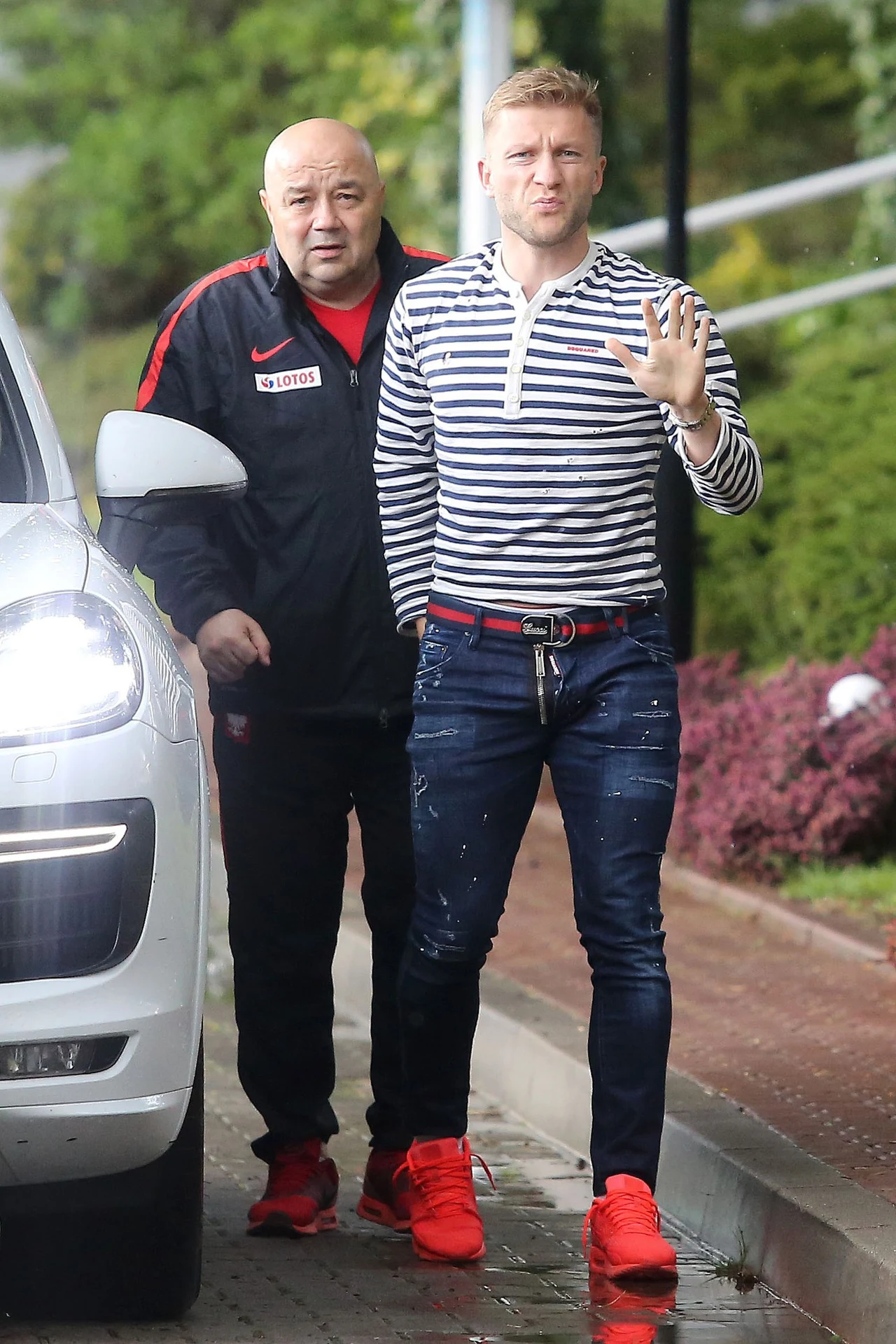 Jakub Błaszczykowski pojawił się bez żony