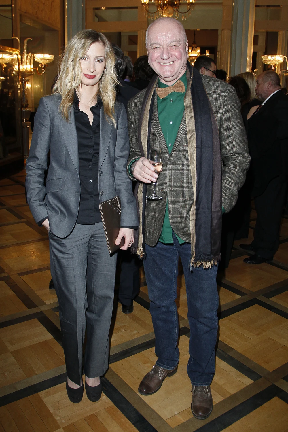 Jerzy Schejbal z córką Magdaleną