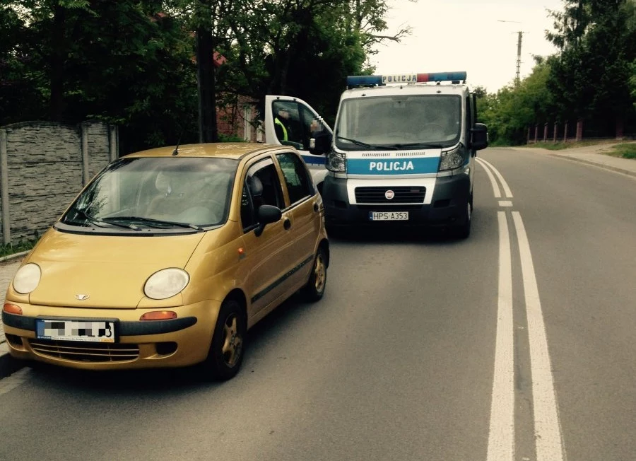 Policjant zatrzymał pijanego kierowcę