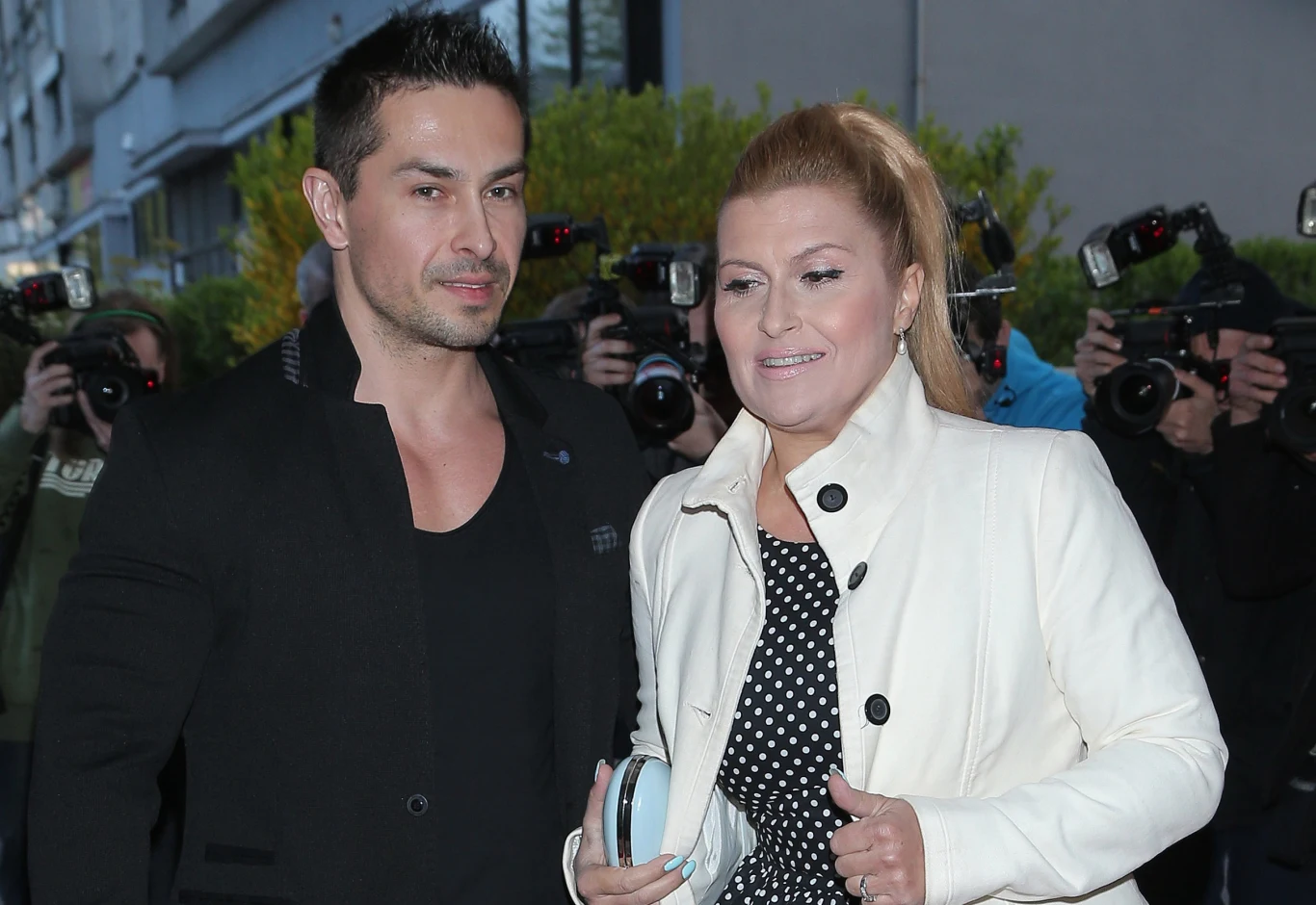 Katarzyna Skrzynecka z mężem Katarzyna Skrzynecka z mężem