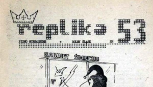 "Replika" nr 53 z 1987 r. Źródło: Encyklopedia Solidarności