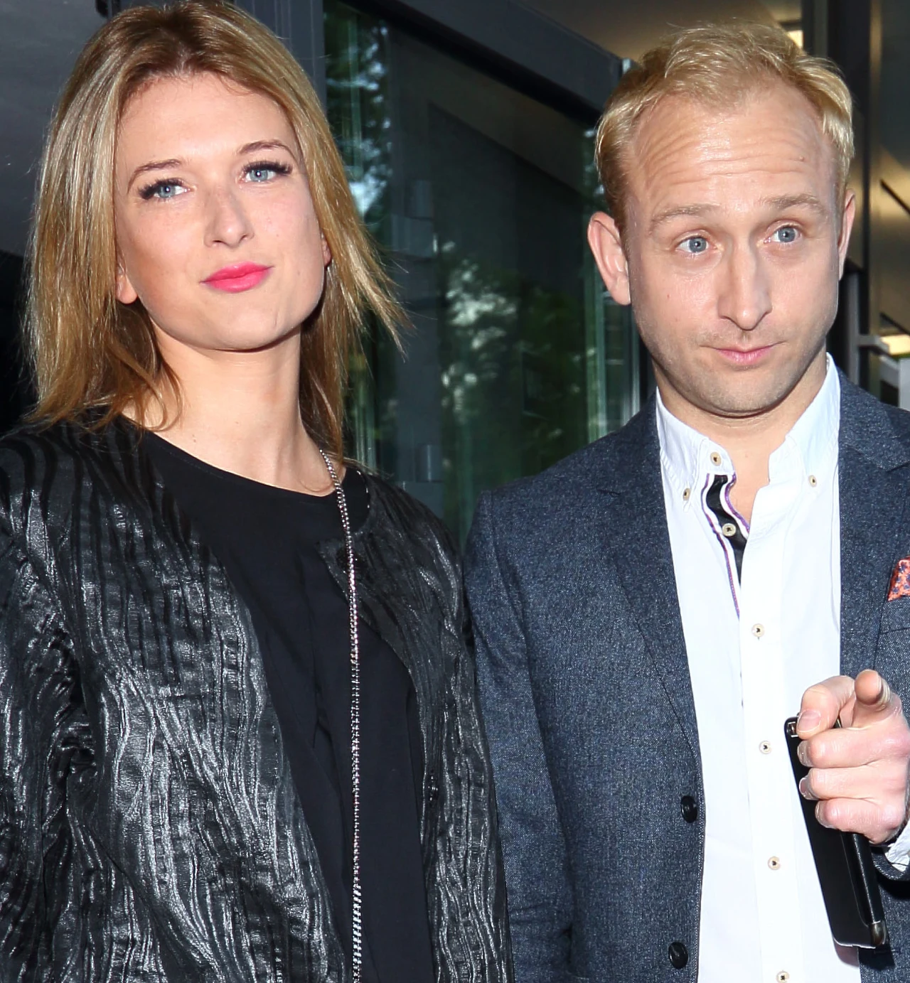 Szyc z ukochaną Szyc z ukochaną