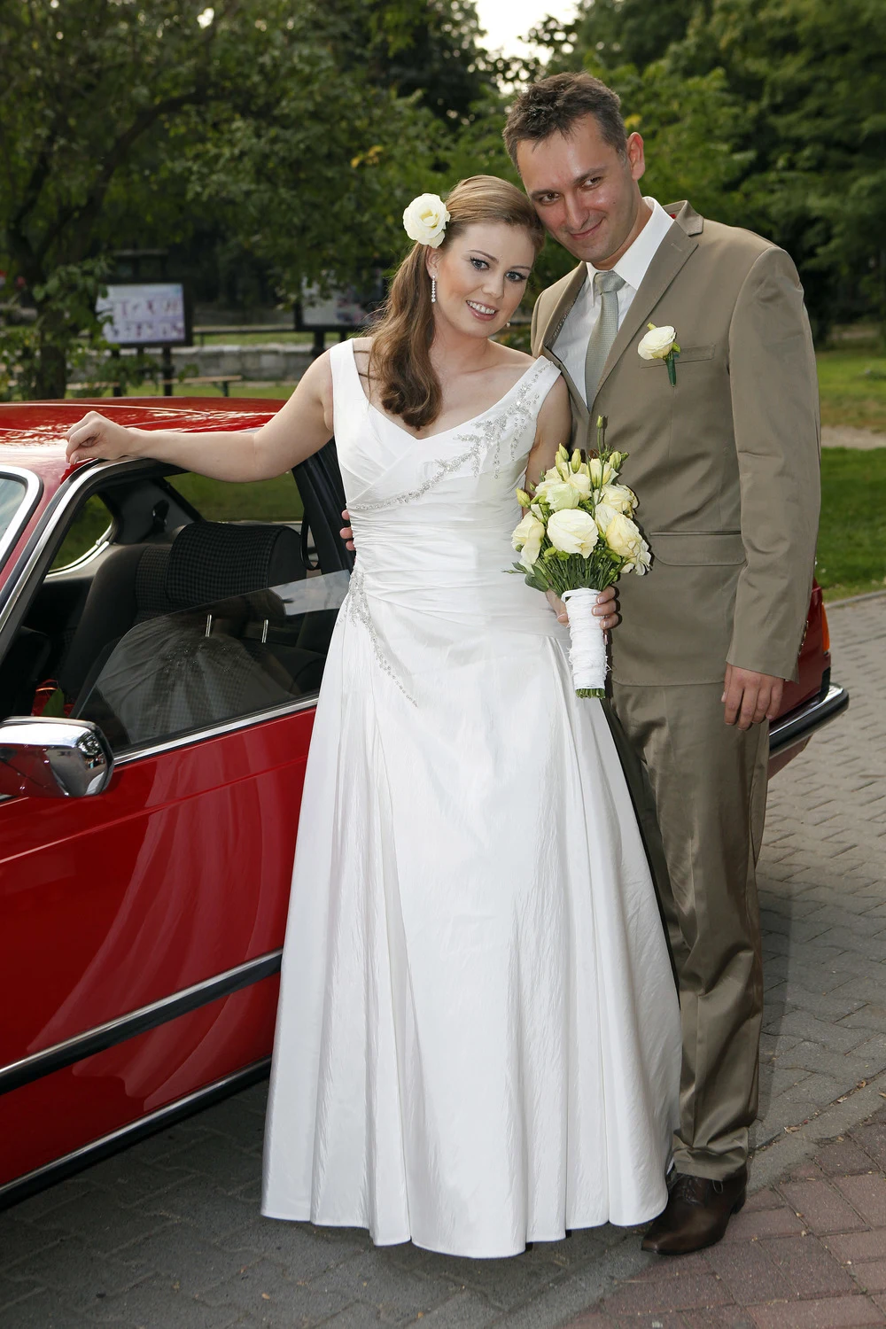 Basia w dniu ślubu Basia w dniu ślubu