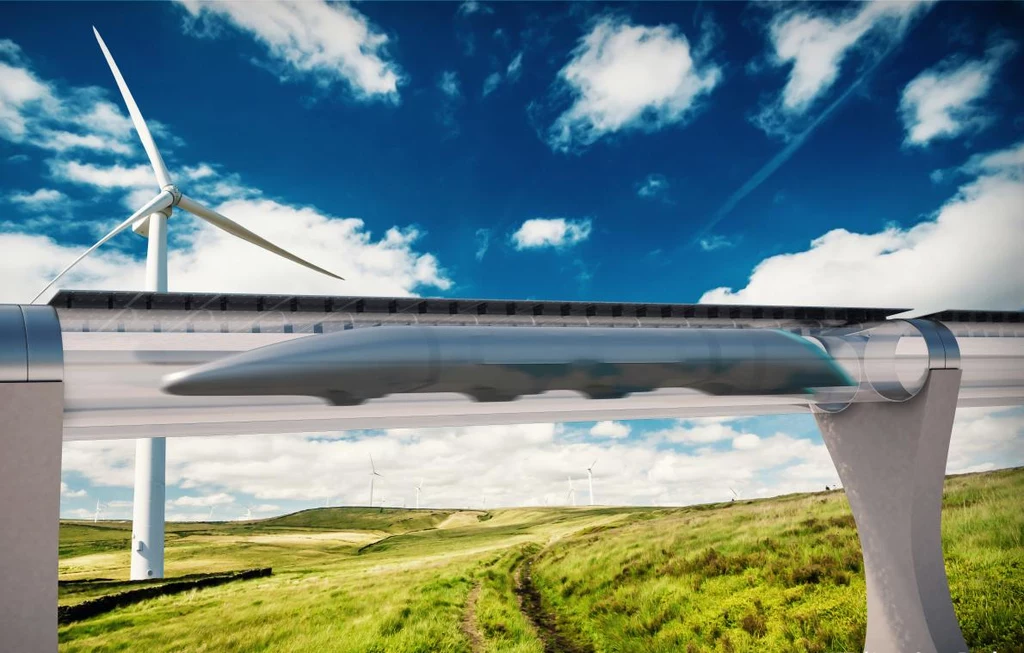 Wizualizacja Hyperloop