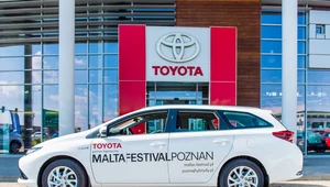 Toyota Auris Hybrid dla organizatorów Malta Festival Poznań