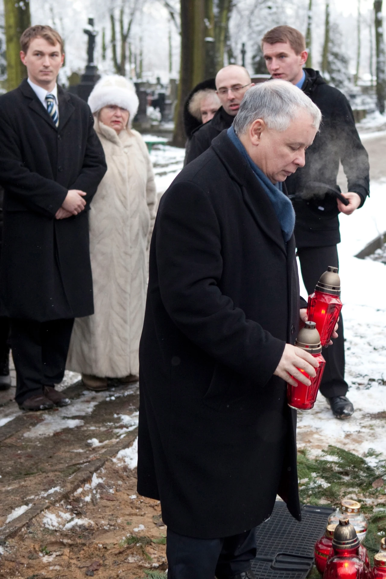 Janina Goss, Jarosław Kaczyński