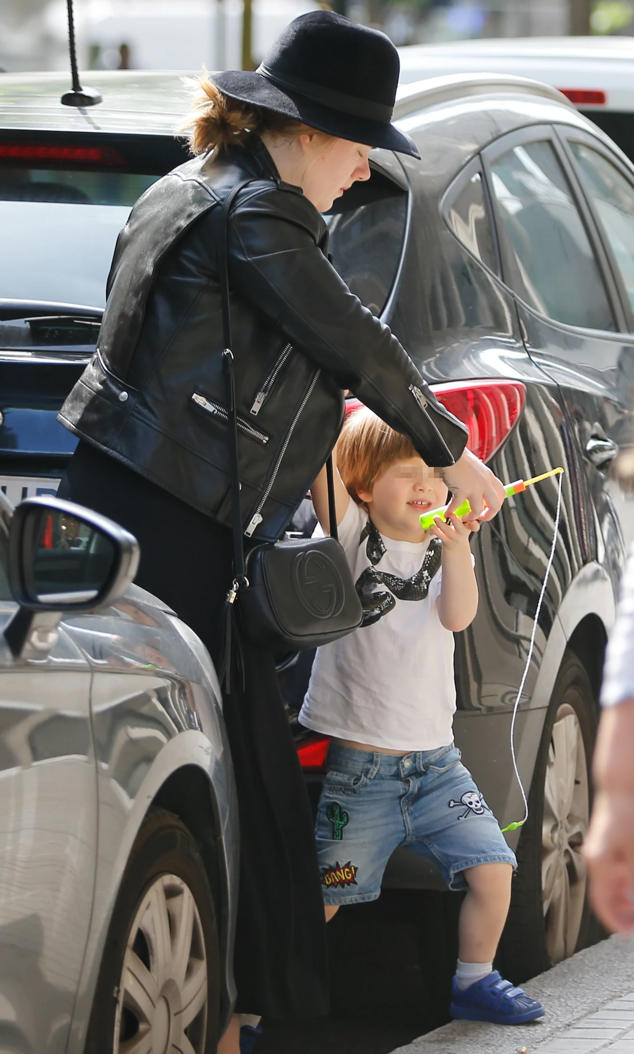 Adele z synem Angelo Adele z synem Angelo