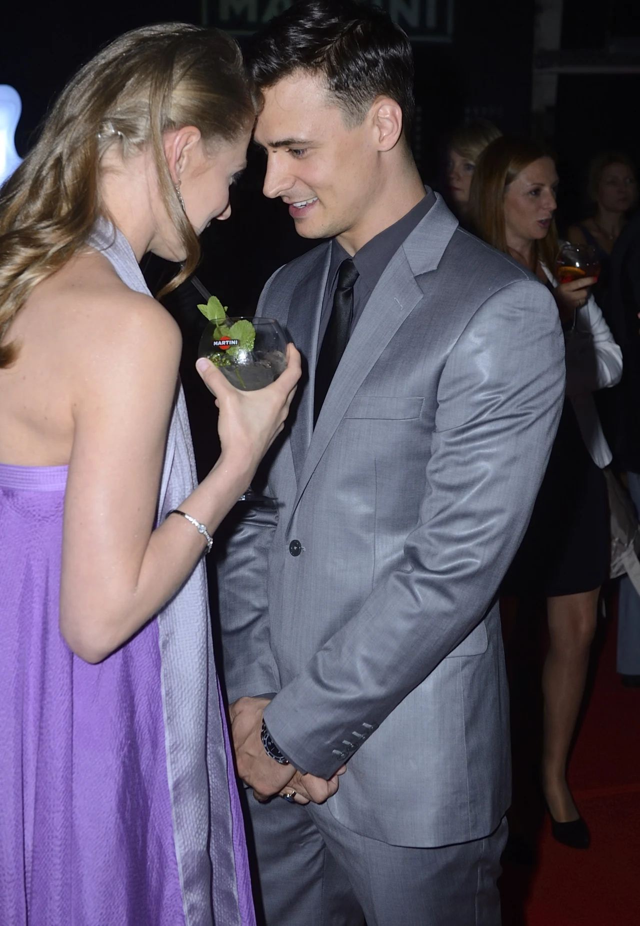 Mateusz Damięcki i Paulina Andrzejewska