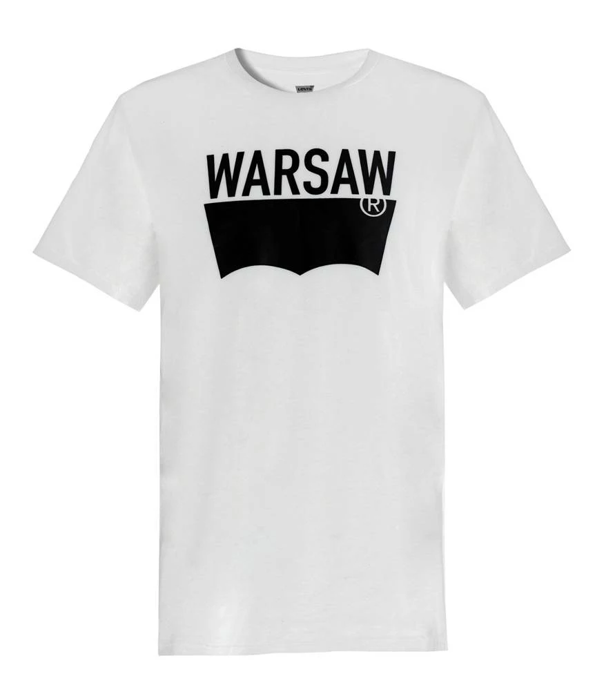 Warszawa na mapie świata marki Levi’s Warszawa na mapie świata marki Levi’s