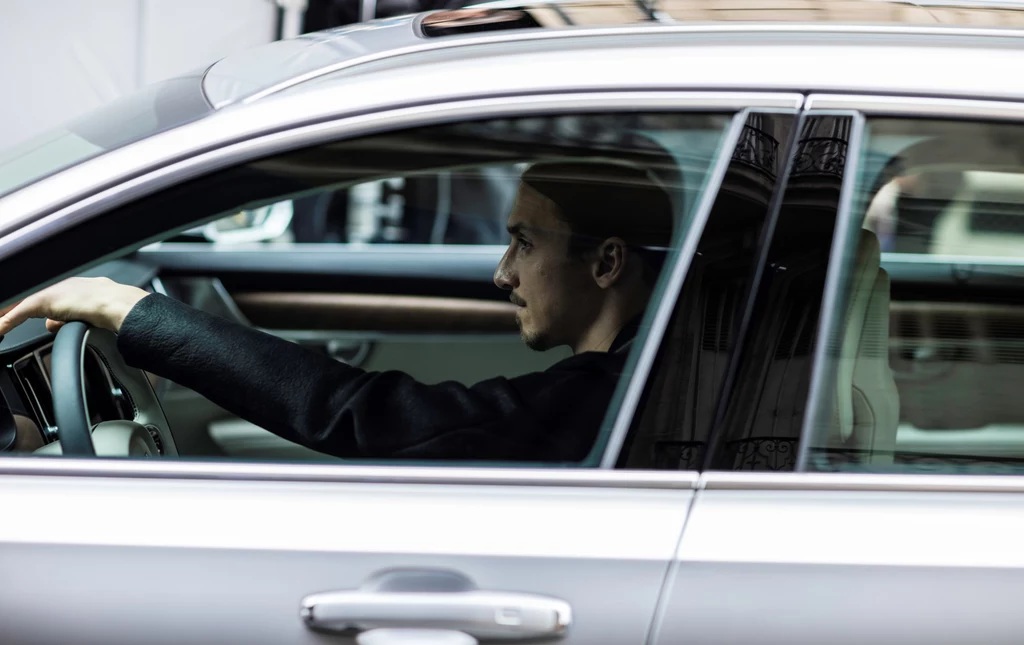 Zlatan w reklamie Volvo V90