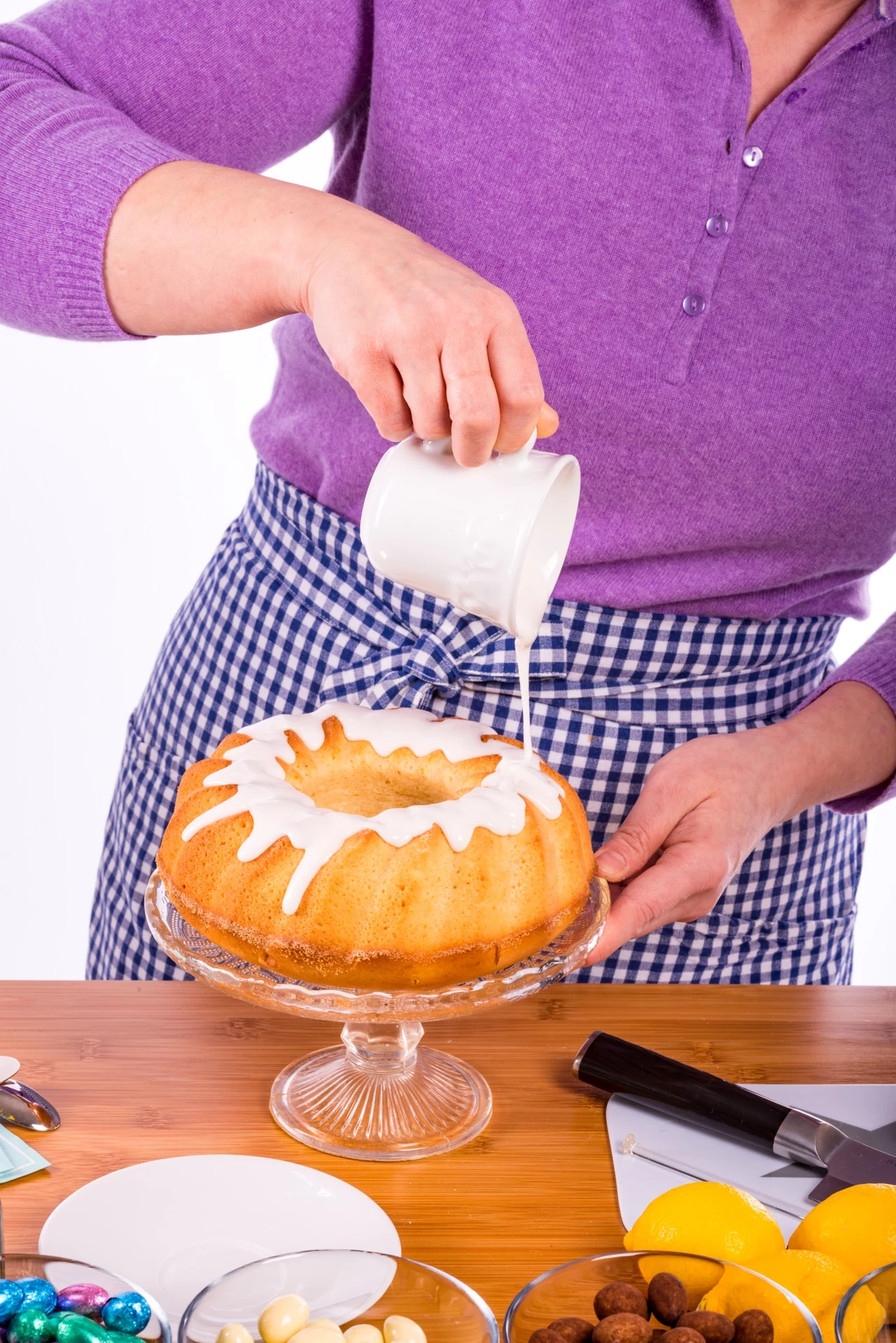 Babka z białą czekoladą Babka z białą czekoladą