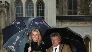 Penny Lancaster i Rod Stewart w styczniu 2016 r.