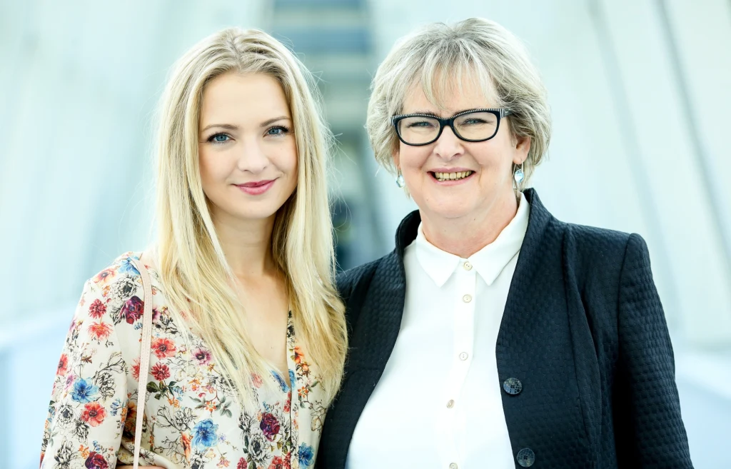 Basia Kurdej-Szatan z mamą