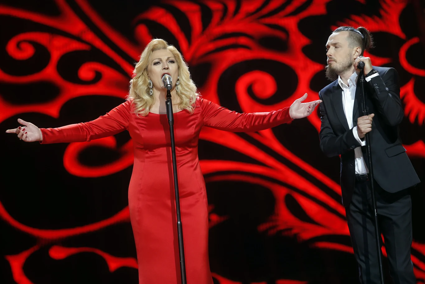 Małgorzata Walewska i Piotr Cugowski Małgorzata Walewska i Piotr Cugowski