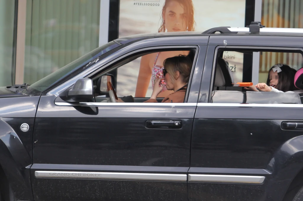 Agnieszka Jastrzębska z rodziną