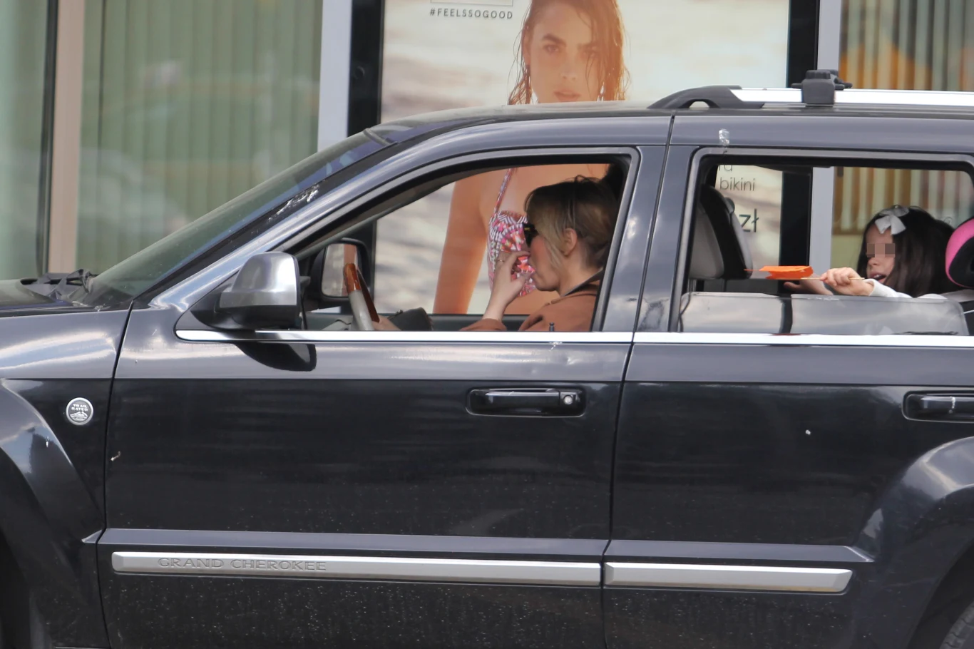 Agnieszka Jastrzębska z rodziną