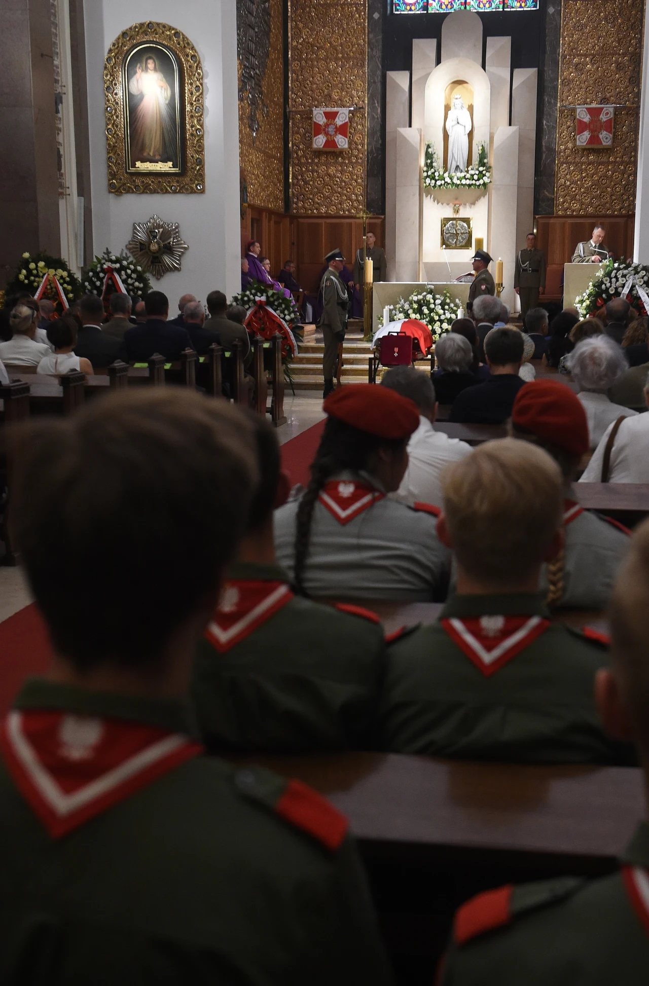 Uroczystości pogrzebowe Jadwigi Zarugiewicz