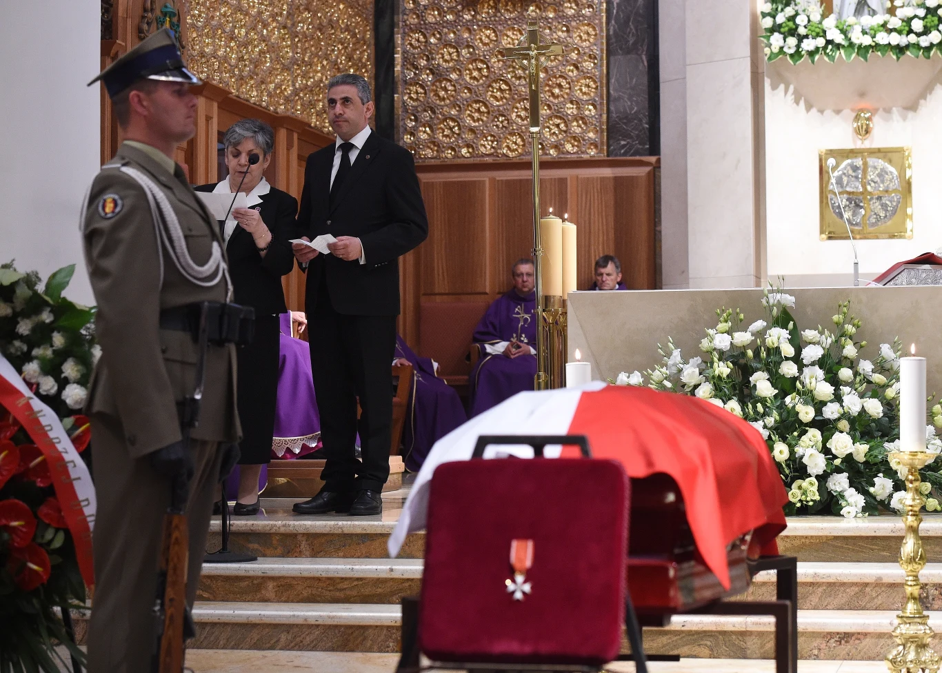 Uroczystości pogrzebowe Jadwigi Zarugiewicz