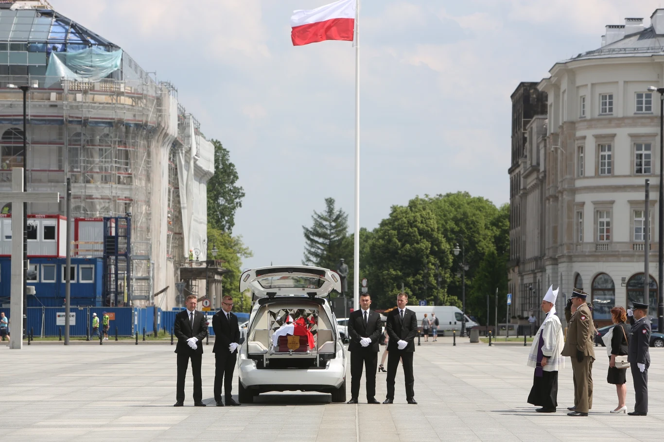 Uroczystości pogrzebowe Jadwigi Zarugiewicz