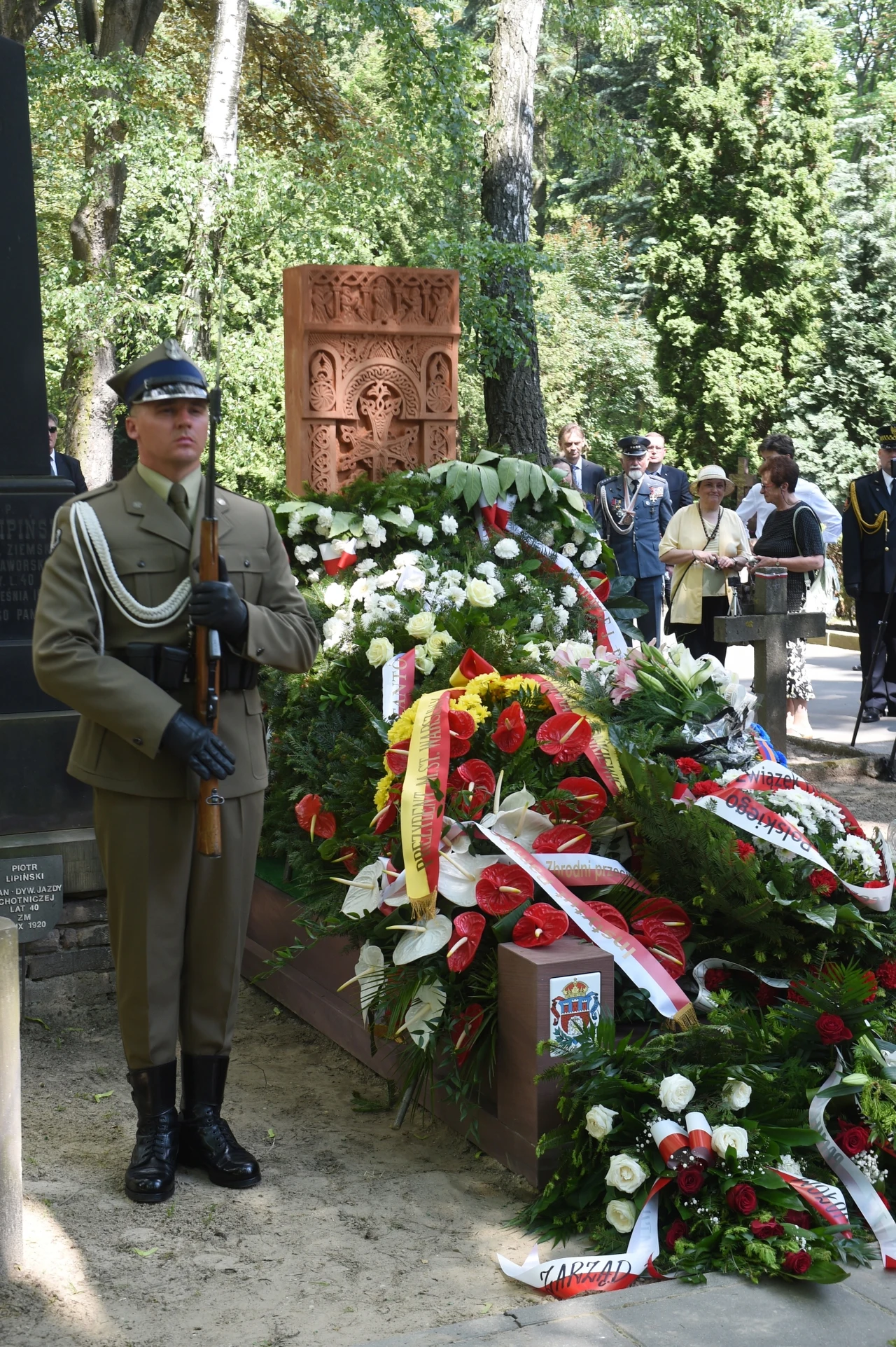 Uroczystości pogrzebowe Jadwigi Zarugiewicz